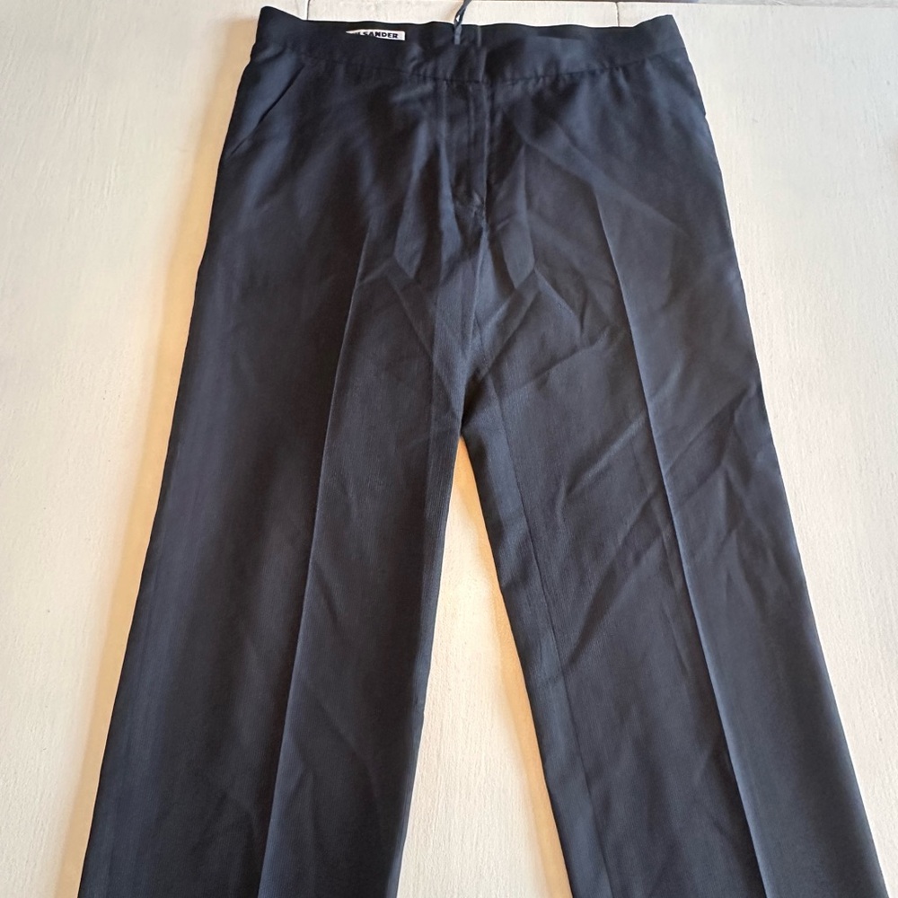 Jil Sander pants. Size 8. Blue